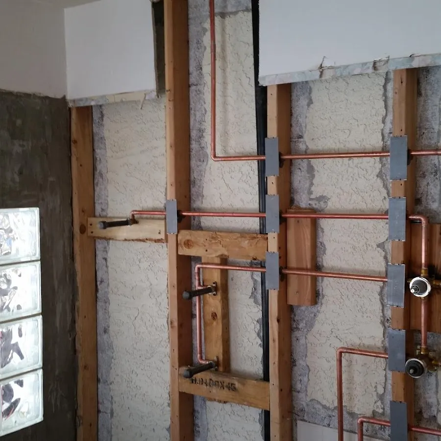 Copper pipe installation for Burst Pipe Repair in Rocky Mount